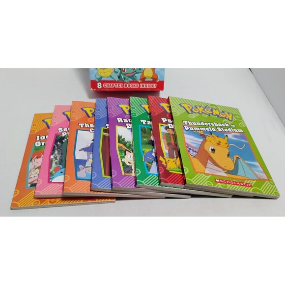 POKEMON CLASSIC COLLECTION 8 CHAPTER BOOX SCHOLASTIC BOX SET - Picture 5 of 6